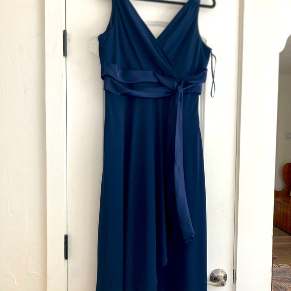 NWT Dress Barn Navy Blue Cocktail Dress - Picture 1 of 9